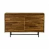 Cusco Rustic Acacia 6 Drawer Dresser - Front - Cusco Rustic Acacia 6 Drawer Dresser - Front