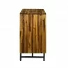 Cusco Rustic Acacia 6 Drawer Dresser - Side - Cusco Rustic Acacia 6 Drawer Dresser - Side