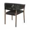 Doris Indoor Outdoor Dining Chair in Light Eucalyptus Wood with Charcoal Rope - Set of 2 1