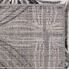 Daisy Contemporary 5x8 Area Rug in Grey/Cream - 