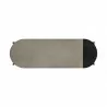 Armen Living Dua Concrete and Black Metal Modern Console Table Top - Armen Living Dua Concrete and Black Metal Modern Console Table Top