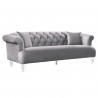 Armen Living Elegance Contemporary Sofa - Angled