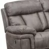 Armen Living Estelle Power Loveseat in Gunmetal Fabric  09 - Armen Living Estelle Power Loveseat in Gunmetal Fabric  09