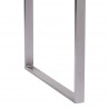 Fenton Contemporary Dining Table with Cement Gray Top - Leg Close-Up