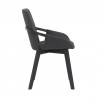 Greisen Modern Charcoal Wood Dining Room Chair 02