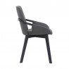 Greisen Modern Gray Wood Dining Room Chair 02