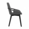 Greisen Modern Gray Wood Dining Room Chair 02 - Greisen Modern Gray Wood Dining Room Chair 02