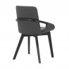 Greisen Modern Gray Wood Dining Room Chair 05
