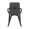 Greisen Modern Gray Wood Dining Room Chair 03