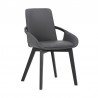 Greisen Modern Gray Wood Dining Room Chair 04