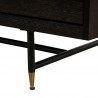 Armen Living Gatsby Oak and Metal Buffet Cabinet Legs