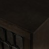 Armen Living Gatsby Oak and Metal Buffet Cabinet Top