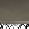 Armen Living Gatsby Metal Round Dining Table  01