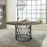 Gatsby Concrete and Metal Round Dining Table - Lifestyle - Gatsby Concrete and Metal Round Dining Table - Lifestyle