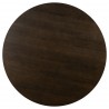Gatsby Oak and Metal Round Dining Table - Table Top