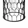 Gatsby Oak and Metal Round Dining Table - Leg Close-Up - Gatsby Oak and Metal Round Dining Table - Leg Close-Up