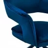 Hadley Dining Room Accent Chair in Blue Velvet with Black Finish 07 - Hadley Dining Room Accent Chair in Blue Velvet with Black Finish 07