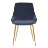 Heidi Blue Velvet Dining Accent Chair 04 - Heidi Blue Velvet Dining Accent Chair 04
