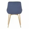 Heidi Blue Velvet Dining Accent Chair 01 - Heidi Blue Velvet Dining Accent Chair 01