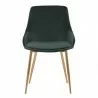 Heidi Green Velvet Dining Accent Chair 02 - Heidi Green Velvet Dining Accent Chair 02