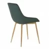 Heidi Green Velvet Dining Accent Chair 05 - Heidi Green Velvet Dining Accent Chair 05