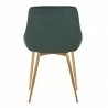 Heidi Green Velvet Dining Accent Chair 04 - Heidi Green Velvet Dining Accent Chair 04