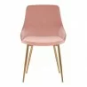 Heidi Blush Velvet Dining Accent Chair 03 - Heidi Blush Velvet Dining Accent Chair 03