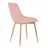Heidi Blush Velvet Dining Accent Chair 04 - Heidi Blush Velvet Dining Accent Chair 04