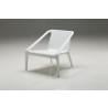Yumi Lounge Chair White - Lifestyle