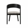 Armen Living Jackie Mid-Century Upholstered Dining Chairs in Black finish - Set of 2 02 - Armen Living Jackie Mid-Century Upholstered Dining Chairs in Black finish - Set of 2 02