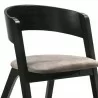 Armen Living Jackie Mid-Century Upholstered Dining Chairs in Black finish - Set of 2 04 - Armen Living Jackie Mid-Century Upholstered Dining Chairs in Black finish - Set of 2 04