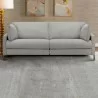 Armen Living Juliett 80" Modern Gray Fabric Power Reclining Sofa - Armen Living Juliett 80" Modern Gray Fabric Power Reclining Sofa