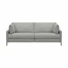 Armen Living Juliett 80" Modern Gray Fabric Power Reclining Sofa Front - Armen Living Juliett 80" Modern Gray Fabric Power Reclining Sofa Front