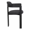 Armen Living Jazmin Contemporary Dining Chair In Black Brushed Wood Finish And Charcoal Fabric - Set of 2 03 - Armen Living Jazmin Contemporary Dining Chair In Black Brushed Wood Finish And Charcoal Fabric - Set of 2 03