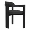 Armen Living Jazmin Contemporary Dining Chair In Black Brushed Wood Finish And Charcoal Fabric - Set of 2 04 - Armen Living Jazmin Contemporary Dining Chair In Black Brushed Wood Finish And Charcoal Fabric - Set of 2 04