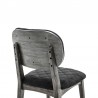 Armen Living Katelyn Midnight Open Back Dining Chair - Set of 2 In Tundra Gray 04