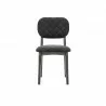Katelyn Midnight Open Back Dining Chair - Front - Katelyn Midnight Open Back Dining Chair - Front