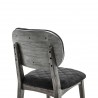 Katelyn Midnight Open Back Dining Chair - Back Close-Up