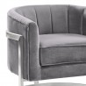 Armen Living Kamila Contemporary Accent Chair Grey 004