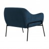 Karen Blue Velvet Modern Accent Chair 004
