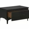 Armen Living Legend Black Glaze Ash Veneer 1 Drawer Nightstand with Metal Legs 05 - Armen Living Legend Black Glaze Ash Veneer 1 Drawer Nightstand with Metal Legs 05