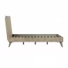 Armen Living Baly Acacia Mid-Century Gray Sandblast Platform Bed In Gray Sandblast Summer 01 - Armen Living Baly Acacia Mid-Century Gray Sandblast Platform Bed In Gray Sandblast Summer 01