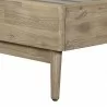Armen Living Baly Acacia Mid-Century Gray Sandblast Platform Bed In Gray Sandblast Summer 04 - Armen Living Baly Acacia Mid-Century Gray Sandblast Platform Bed In Gray Sandblast Summer 04