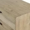 Armen Living Baly Acacia Mid-Century Gray 6 Drawer Dresser Top View - Armen Living Baly Acacia Mid-Century Gray 6 Drawer Dresser Top View