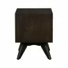 Baly Acacia Mid-Century 2 Drawer Night stand 02 - Baly Acacia Mid-Century 2 Drawer Night stand 02