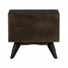 Baly Acacia Mid-Century 2 Drawer Night stand 05