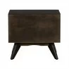 Baly Acacia Mid-Century 2 Drawer Night stand 05 - Baly Acacia Mid-Century 2 Drawer Night stand 05