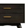 Baly Acacia Mid-Century 2 Drawer Night stand 06