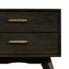 Baly Acacia Mid-Century 2 Drawer Night stand 06 - Baly Acacia Mid-Century 2 Drawer Night stand 06
