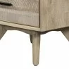 Baly Acacia Mid-Century Gray 2 Drawer Night stand 04 - Baly Acacia Mid-Century Gray 2 Drawer Night stand 04